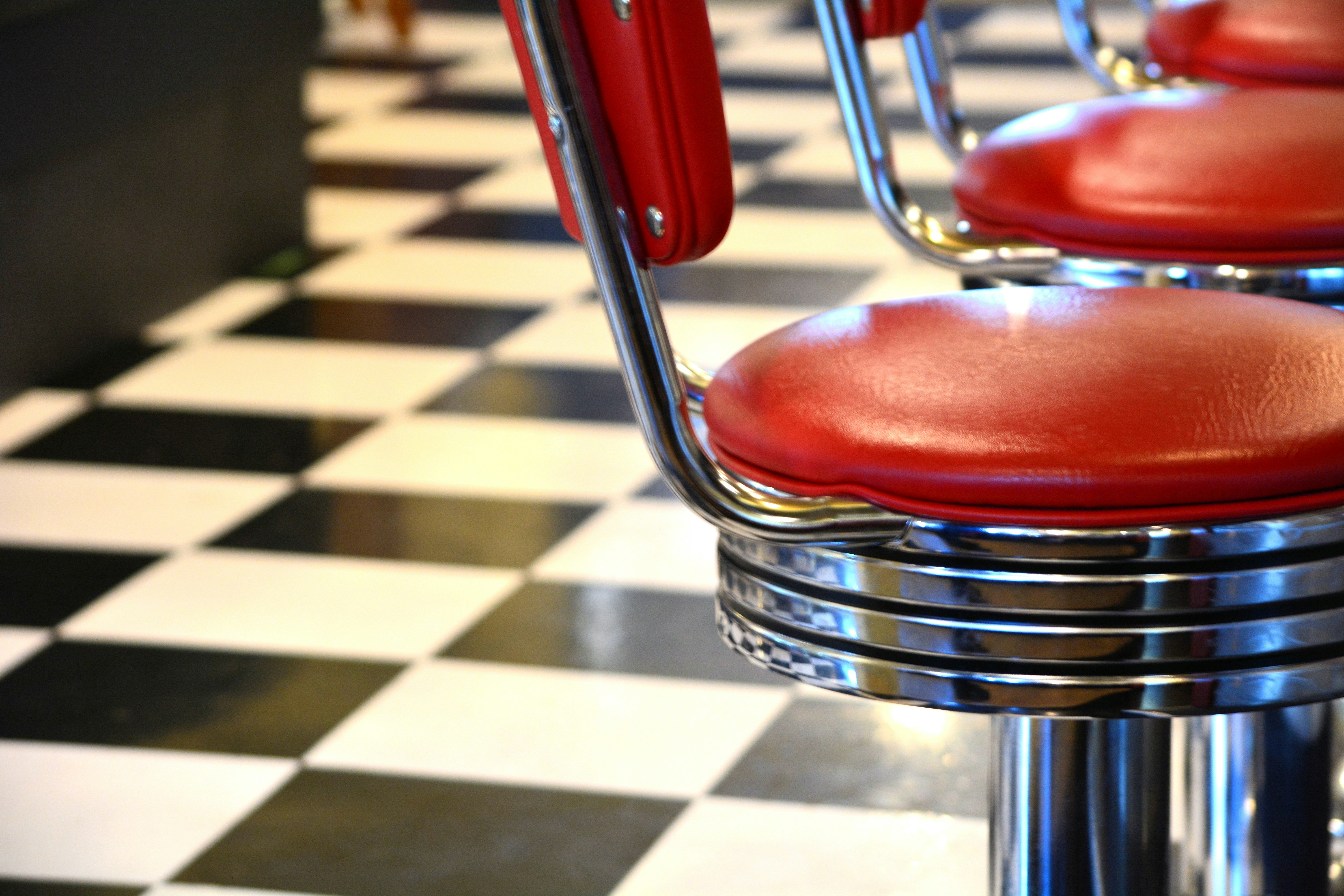 Contract furniture for an American Diner style restaurant